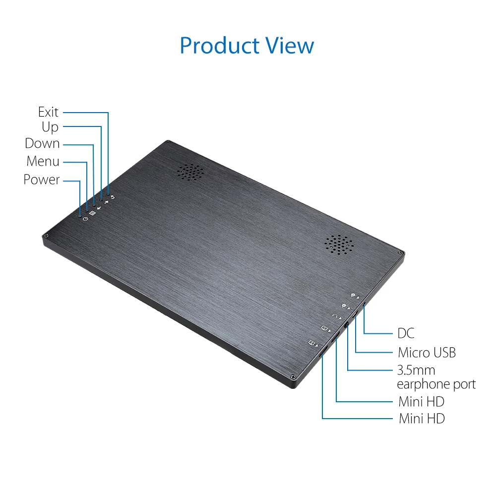 Монитор Nexan 13 3 дюйма 2K UHD IPS 2560x1440 1080P 10 1 дюймовый дисплей двойной HDMI для ПК DVD PS3 PS4 Xbox
