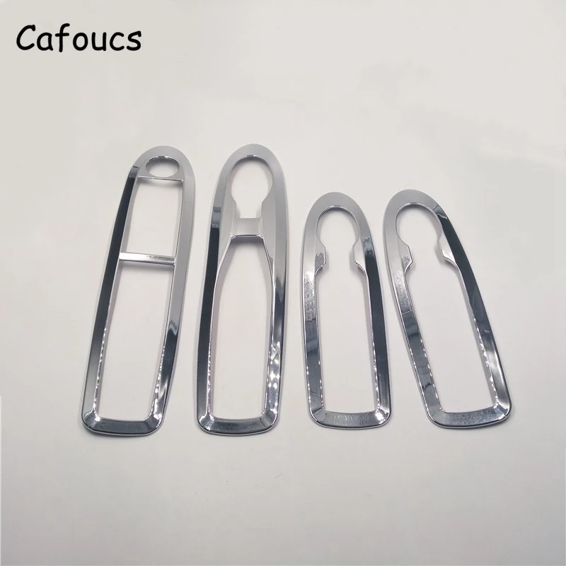 

Cafoucs For Citroen C4 C4L Car Window Switch Button Control Panel Decoration Chrome Cover Sticker 2012 2013 2014 2015 Parts