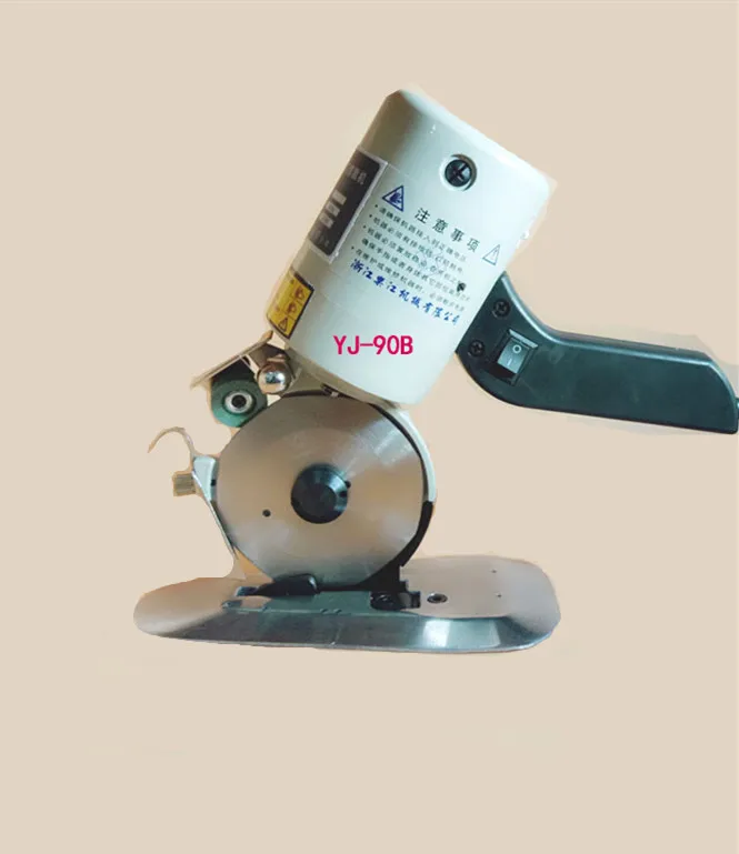 1PCS YJ-90B 90mm 8 angular Blade Electric Round Knife Cloth Cutter Fabric Cutting Machine 110V/220V Round Knife Cutting Machine yj 70 70mm blade electric round knife cloth cutter 220v 110v 170w fabric cutting machine round knife cutting machine 4pcs lot