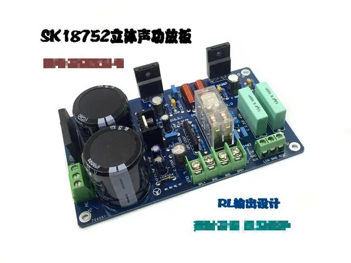 Dual Ac1218v 25w Original Sk18752 Chip Original Omron Relay Stereo