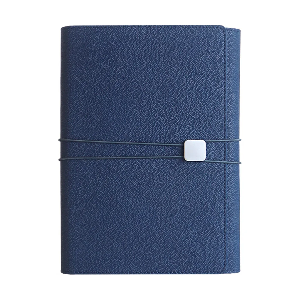 

A5 90 Pages Phone Pocket PU Leather Coil Binding School Stationery Calendar Office Planner Personal Diary Three-fold Notebook