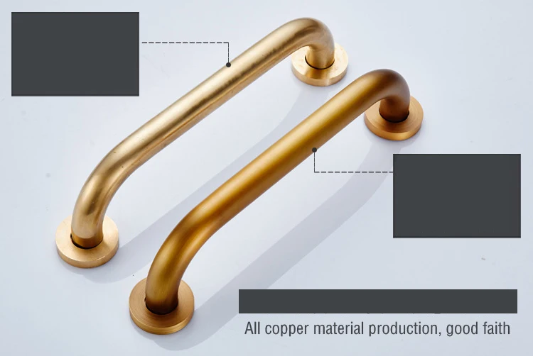 Бесплатная Доставка 30-50 см Античный цвет Ванная комната подлокотник Ванная комната ручка Детская безопасность захватить бар 9105 К
