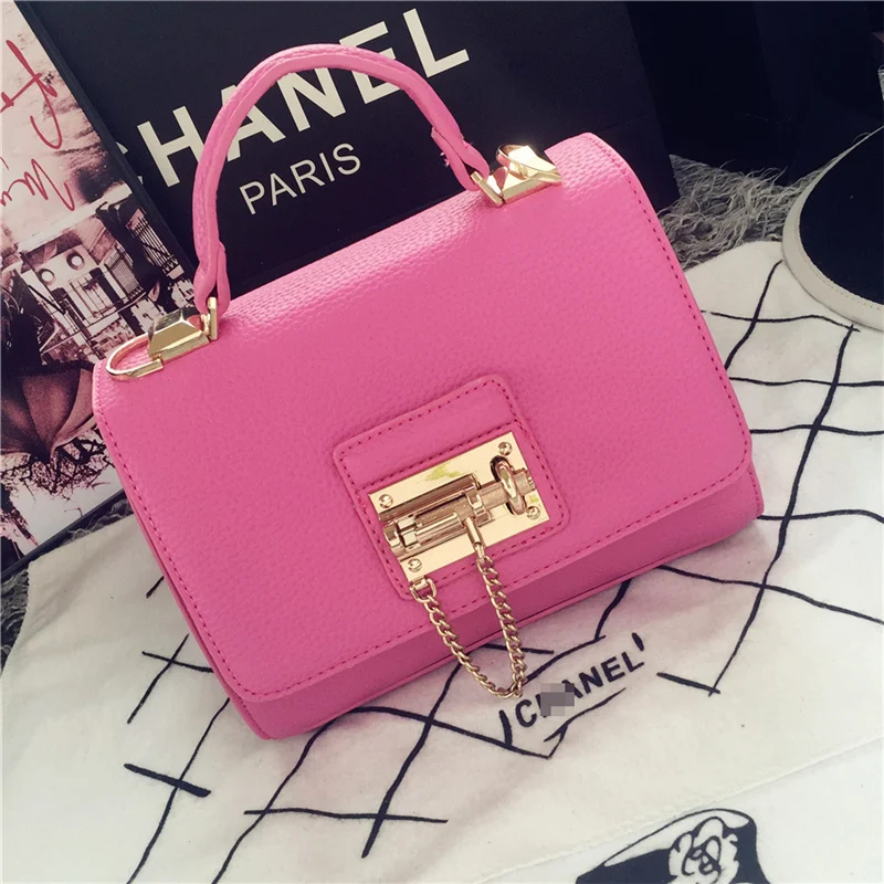 2015 spring female bags hot selling fashion women's handbag bag preppy