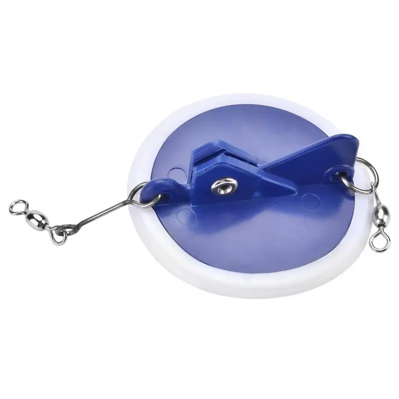 

Adjustable Angle Trolling Fishing Connector Rolling Swivel Snap Ball Bearing Round Disc Connector Solid Ring with Lead Sinker