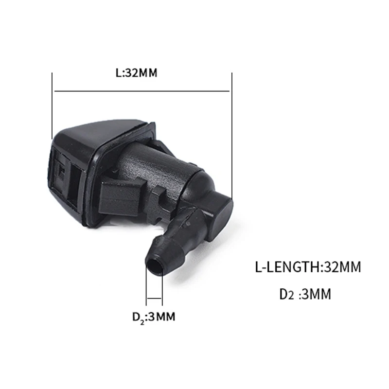 1 пара сопло омывателя ветрового стекла 7C3Z17603A для Ford F250 F350 F450 F550 2008 2010 DXY88|Фильтр
