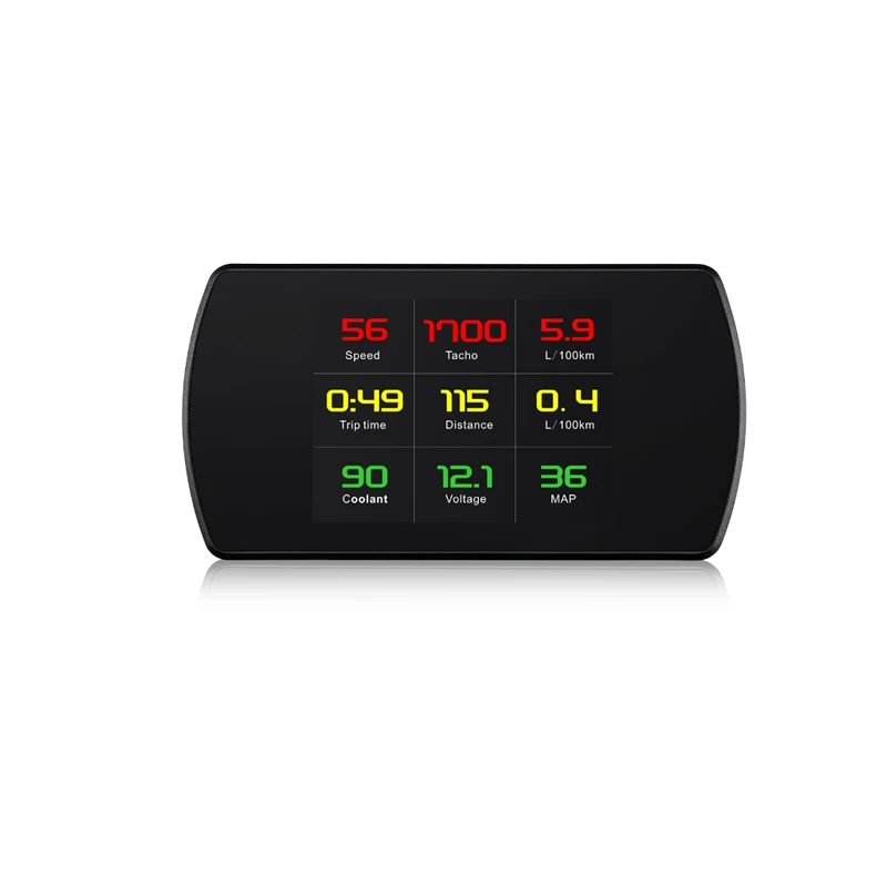 

2018 NEW HOT SALES P12 Automobile Board Computer Projector Car Digital GPS OBD Driving Displayer