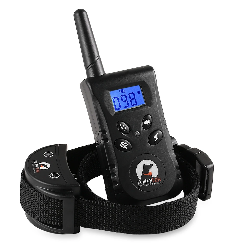PaiPaitek PD520 Rechargeable and Rainproof Remote Dog Training Shock