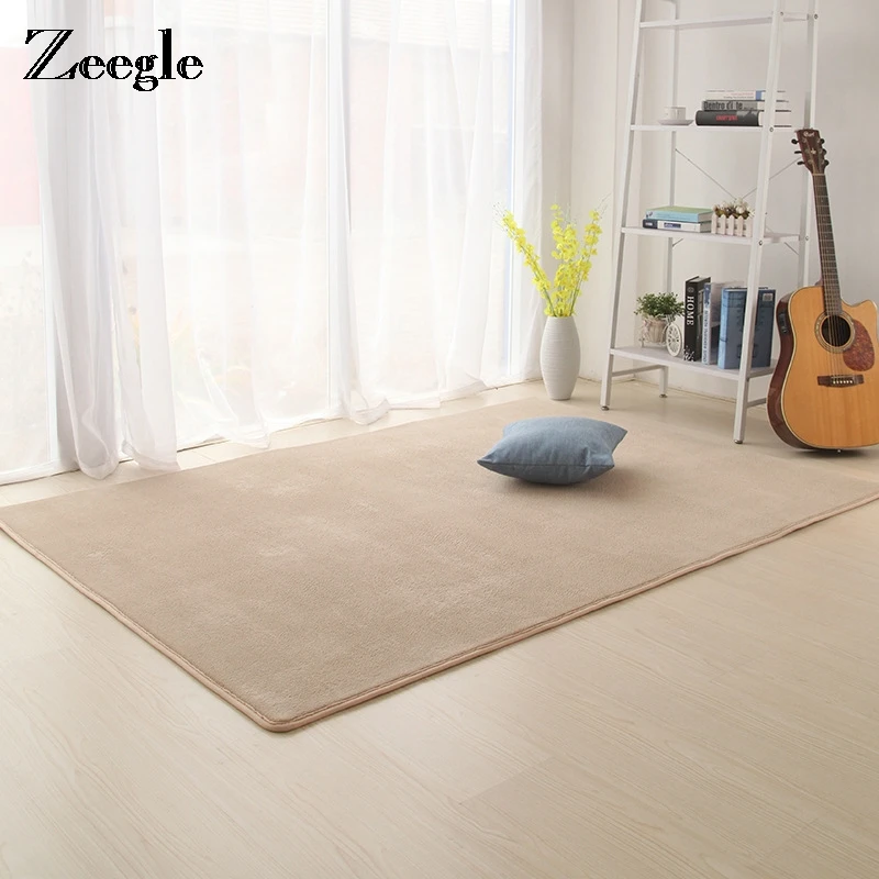 Zeegle коврик для гостиной большой размер ковер современные коврики Нескользящие спальня рядом с ковриками кухня коврики для ванной коврик