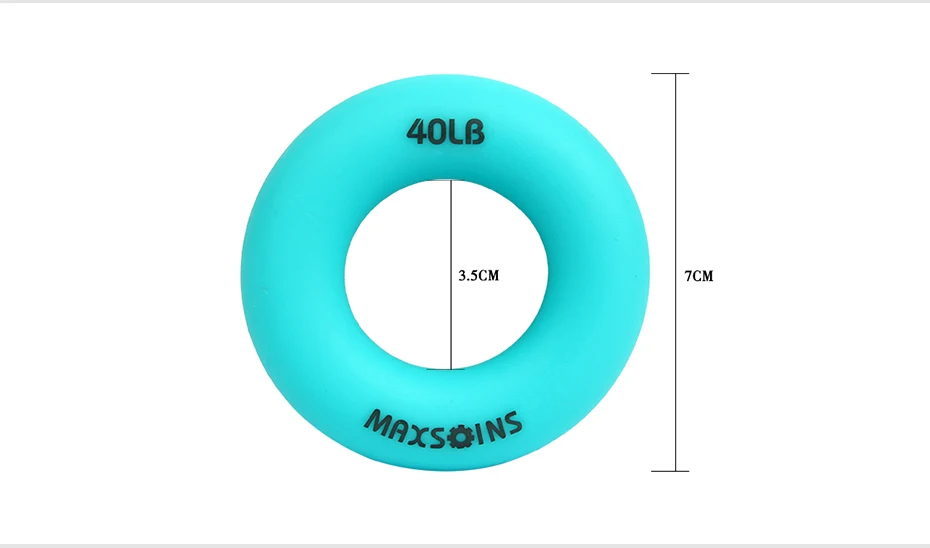 1 шт 7 см прочность ручное зажимное кольцо для тренировки мышц резиновое кольцо фитнес бодибилдинг кистевой экспандер для тренировок палец