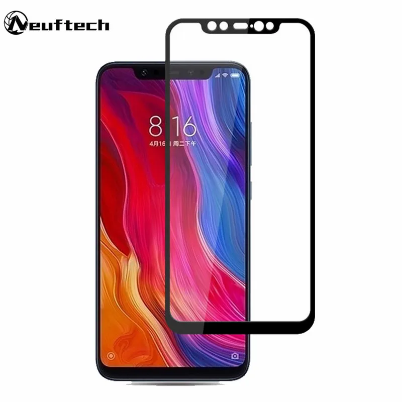 Full Cover Tempered Glass For Xiaomi Mi 9 8 SE 6 Mix 2 2s 3 Screen Protector Protective on Xiomi A1 A2 Lite 5X 6X | Мобильные