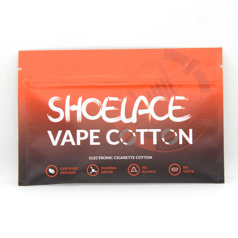 Vape Slacker хлопок твердый переплет электронная сигарета хлопок для электронных сигарет распылитель 12 полос/сумка аксессуары для электронных