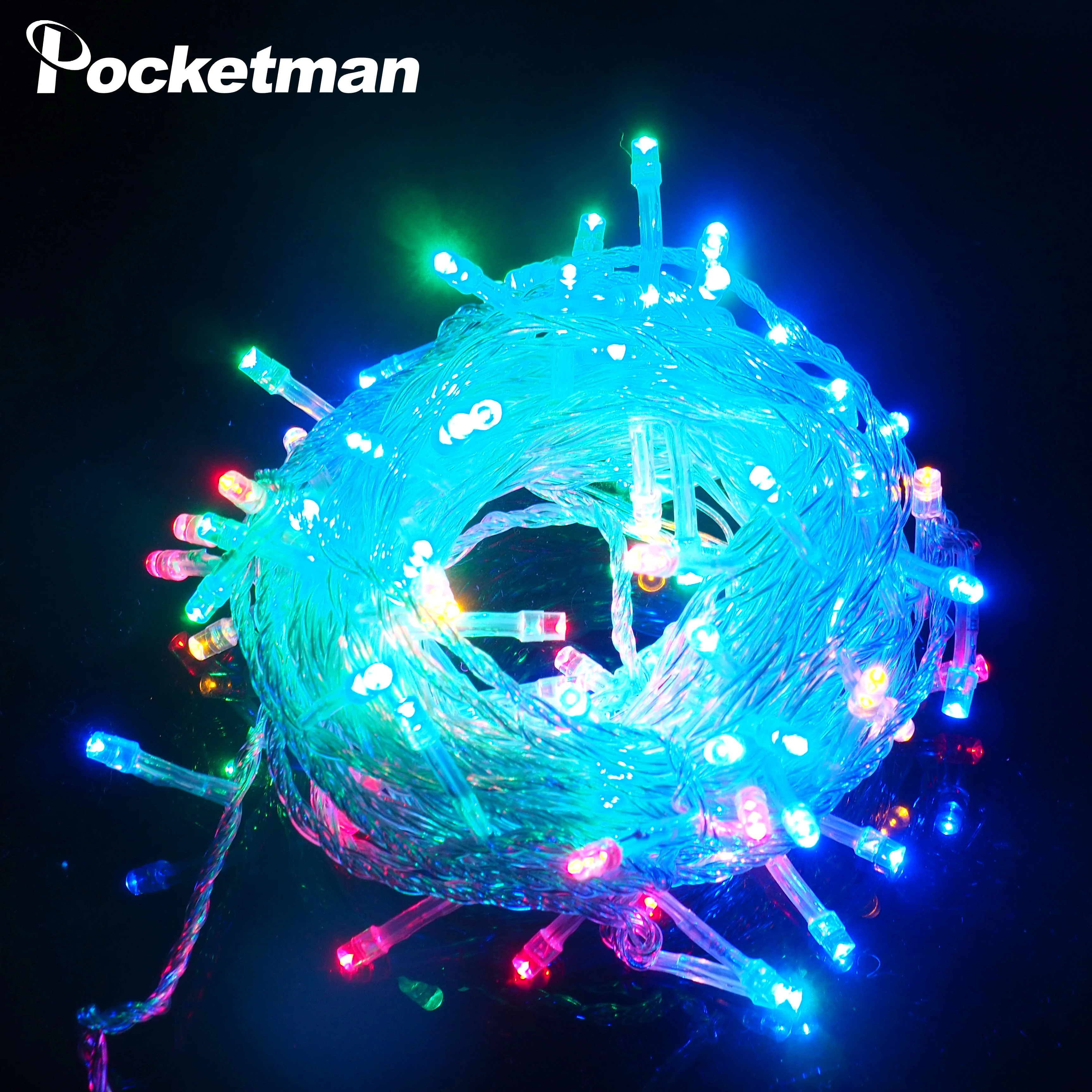 

LED String Light 10M Waterproof 110V/220V 100leds Holiday String Lighting 9 Colors Christmas Festival Party Outdoor Decoration