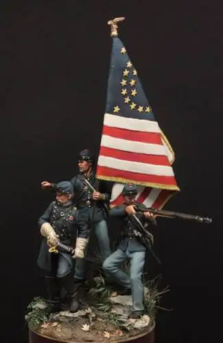 

1/32 Assembly Resin Figure kit American Civil War Marine Corps
