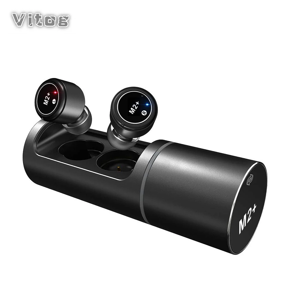 

Bluetooth 5.0 Earphone TWS Wireless Headphones Cordless Headphone Handsfree Earbuds Sport Earphones Headset With Mic PK X2T M9