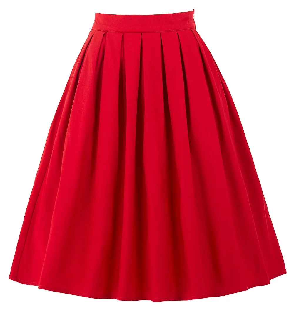 Online Buy Wholesale red pleated skirt from China red pleated skirt