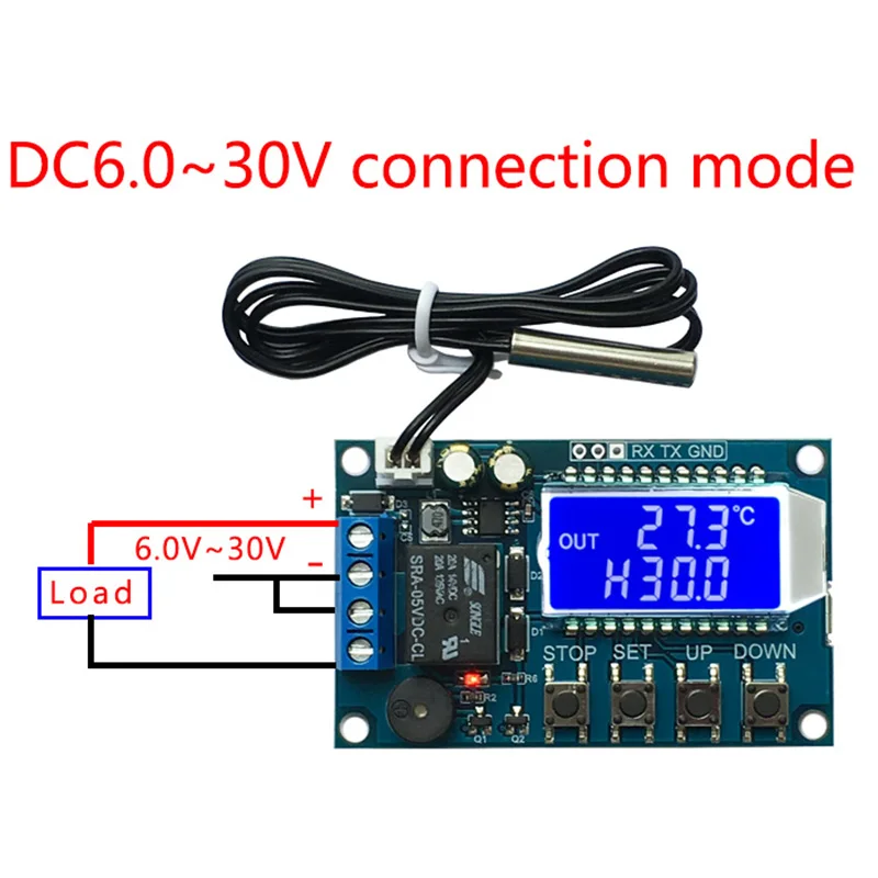 Xy-T01 Digital Thermostat Heating Refrigeration Digital Temperature Control Switch Temperature Controller Module