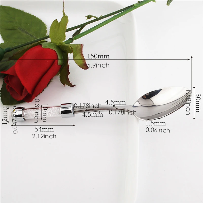 white silver cutlery set  (11)