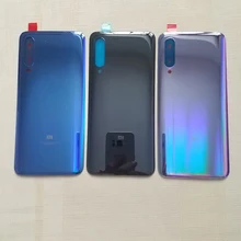 Чехол для Xiaomi mi 9 mi 9, крышка для батареи, задняя крышка корпуса, задний Чехол для mi 9 SE 9SE, запасные части для двери батареи+ наклейка