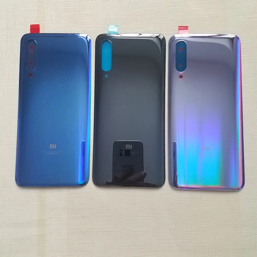 

Original For Xiaomi Mi 9 Mi9 Battery Cover Door Back Housing Rear Case For Mi 9 SE 9SE Battery Door Replacement Parts + Sticker