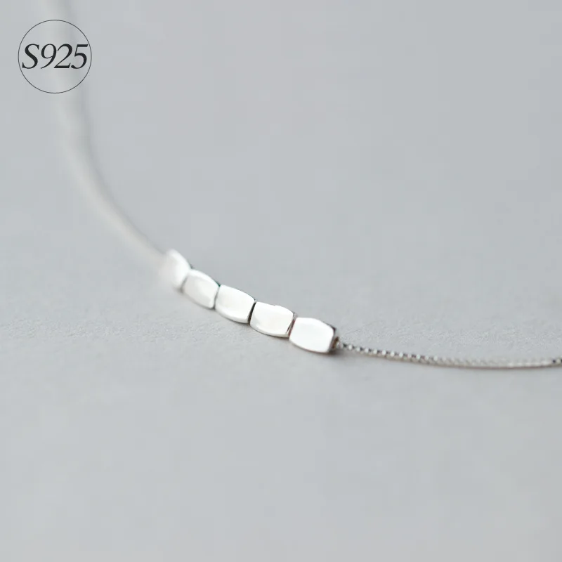MIESTILO изящное серебряные бусины 925 пробы короткое ожерелье с подвеской | любовь