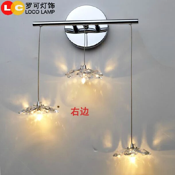 

import original crystal lamp bedside lamp wall Lamp bedroom Jasmine Restaurant