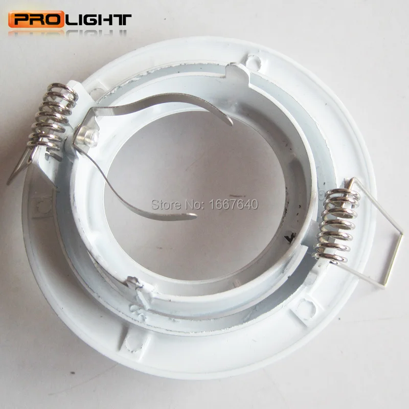Wit plafondlamp houder GU10/MR16 plafond spot lamp armatuur/Halogeen ... Wit plafondlamp houder GU10/MR16 plafond spot lamp armatuur/Halogeen ...