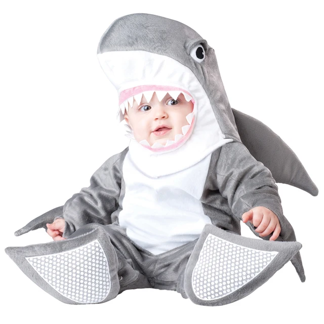 no so scary infant silly shark unisex baby sea animal halloween costume