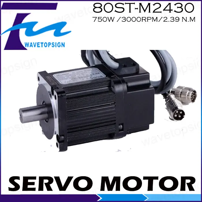 все цены на SERVO MOTOR 80ST-M2430 750W /3000RPM/2.39 N.M онлайн