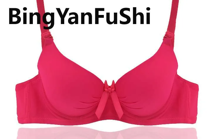 

Bras for Women push up cup C D DD E Triangle Contour sexy lace T-shirt Bra dress bralette vs bh plus size 38-46 black white D03