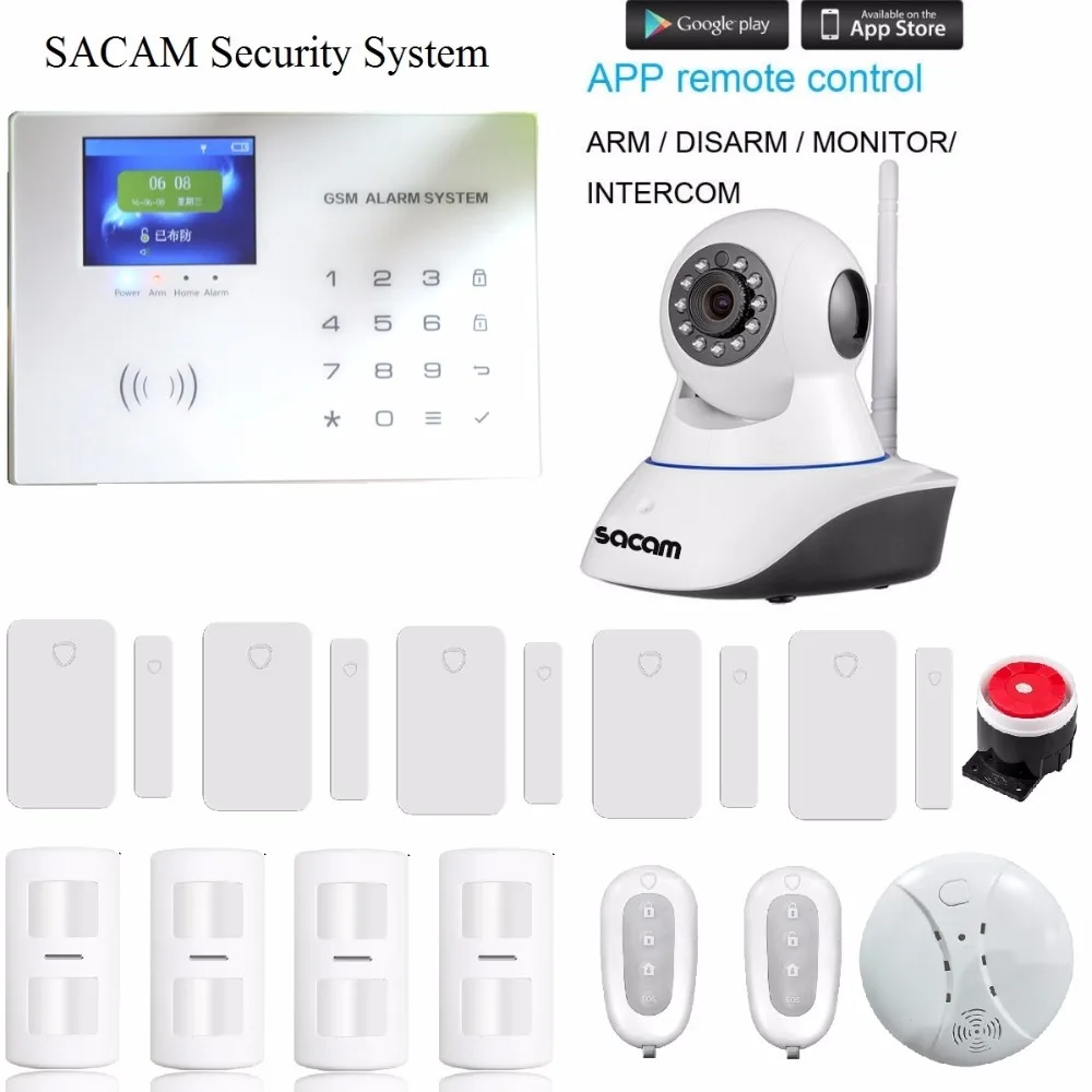 gsm alarm system camera