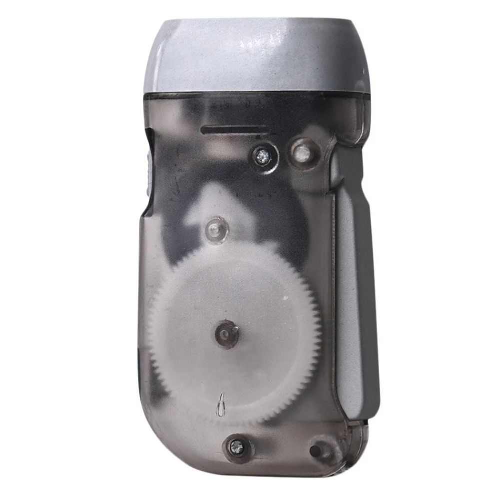 3 LED Ручной пресс фонарик Кемпинг Туризм аварийный ручной генератор факел лампа