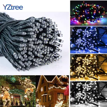 

USB LED String Light 12M 100Leds 8 Modes Display LED Fairy Light Christmas Wedding Party Home Garden Decoration Lighting Lamps