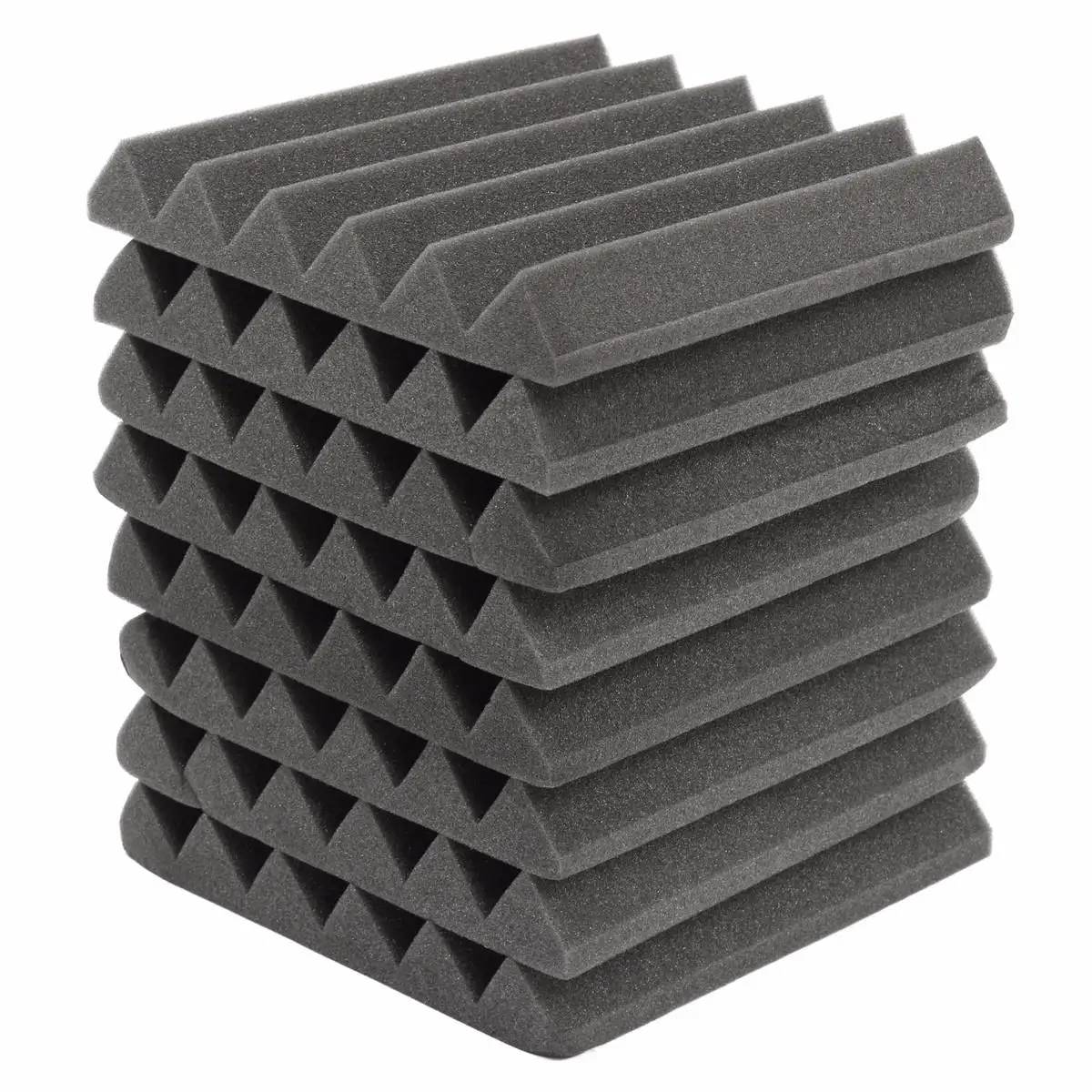 8Pcs 305 x 305 x 45mm font b Soundproofing b font font b Foam b font