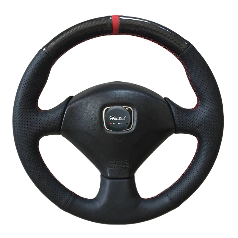 Braid on the steering wheel cover for Honda accord Euro R for Honda S2000 2000-2008 Civic Si 2002-2004 Acura RSX Type-S 2005 Braid on the steering wheel cover for Honda accord Euro R for Honda S2000 2000-2008 Civic Si 2002-2004 Acura RSX Type-S 2005
