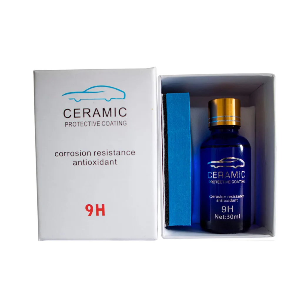 

9H Car Oxidation Liquid Ceramic Coat Super Hydrophobic Glass Coating Set Car liquid ceramic coat PH2-12 sponge towel 20190622