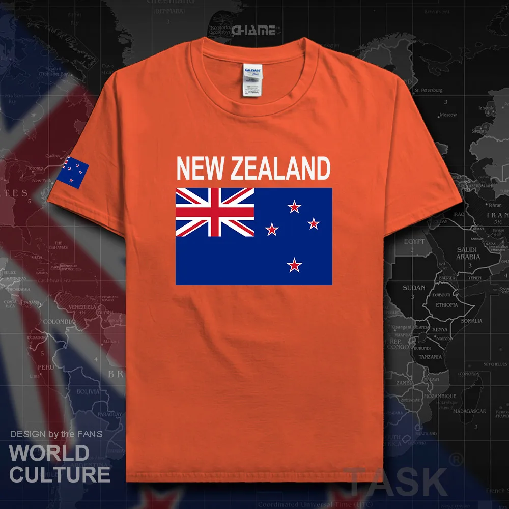 Vedholdende lån mild New Zealand mens t shirt 2017 jerseys Zealander nations tshirt cotton t- shirt meeting fitness brand clothing tee country flag NZ