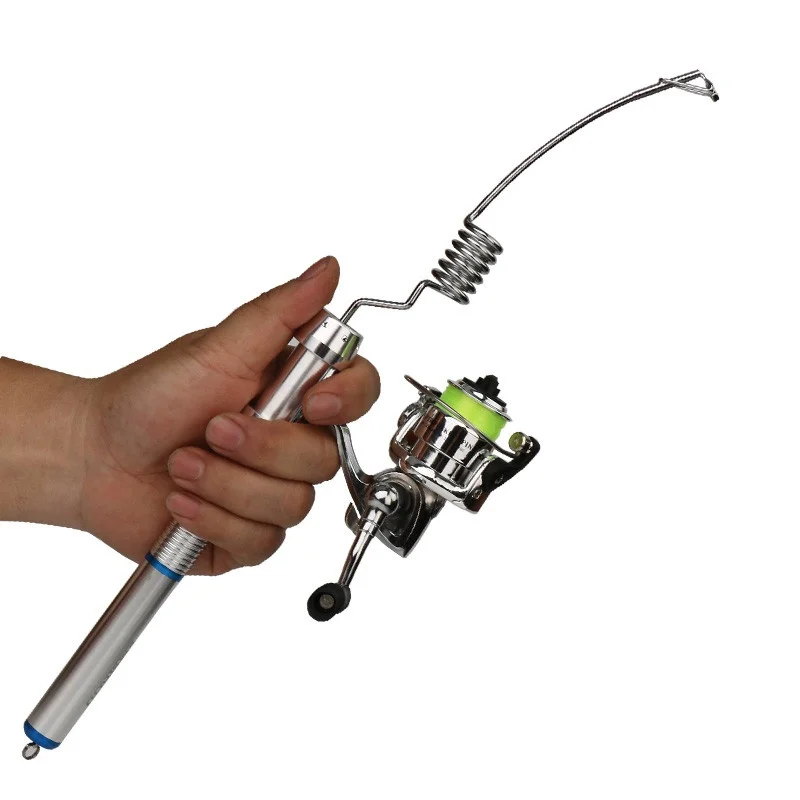 

38cm Ice Fishing Rod Boat Raft Very Short Winter Fishing Rod Mini Fishing Rod TX005