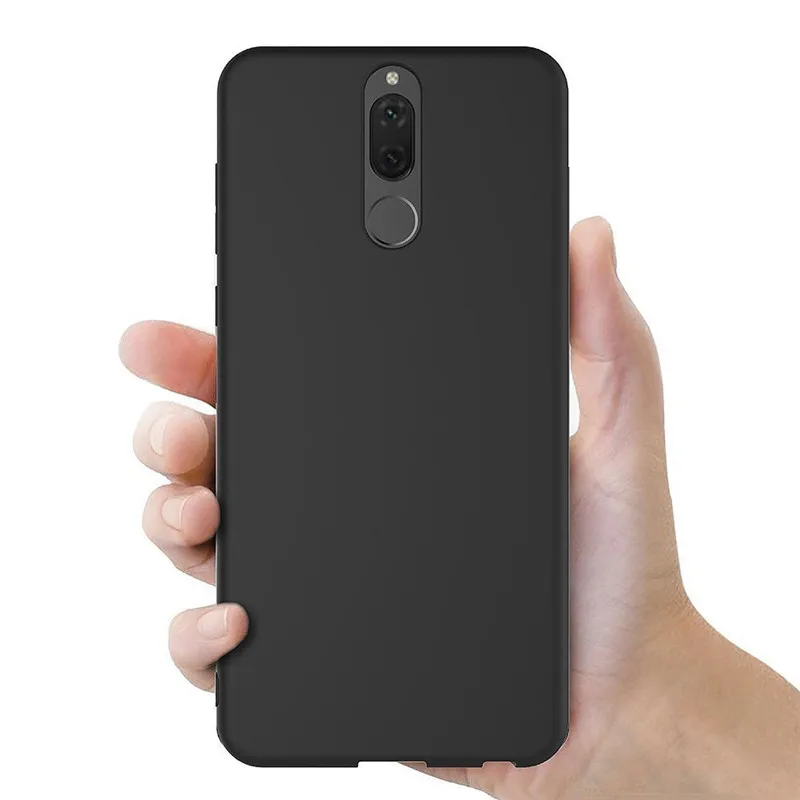 For Huawei Mate 10 Lite Case Huawei Mate 10 Lite Case Soft Silicone Back Cover Phone Case For Huawei Mate10 Lite 10Lite Black (6)