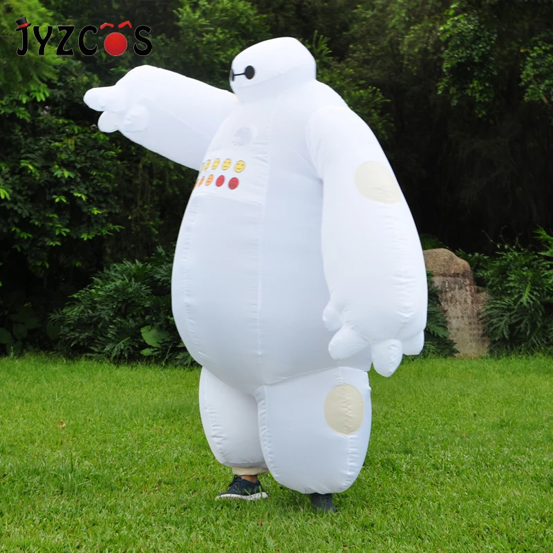 JYZCOS Baymax надувной костюм большого героя 6 талисман для Хэллоуина женщин мужчин