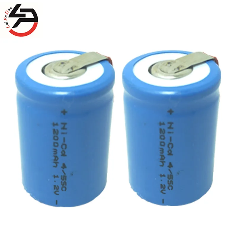 4/5SC battery Rechargeable Batteria cell 1.2V 1200mAh 4/5SubC batteries power bank SC accumulator 2 Pack | Электроника