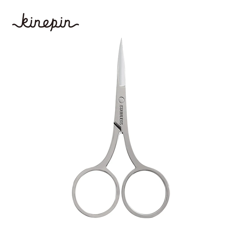 Stainless Steel Sharp Tip Eyebrow Makeup Scissors Manicure Lady Baby Facial Hair Trimming Tweezer Scissors Make Up Beauty Tool - изображение