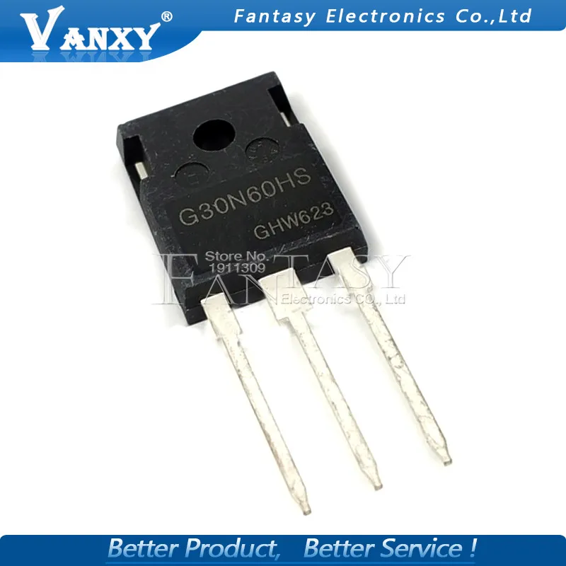 2 шт. SGW30N60 TO 247 G30N60 TO247 IGBT 600V 30A|Интегральные схемы| |