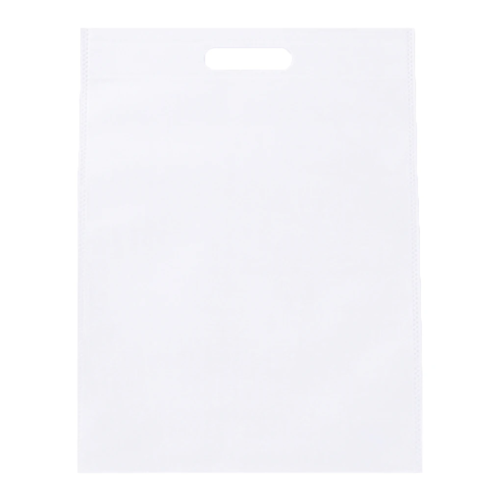30*40/35*45 см Нетканые тканевые Многоразовые хозяйственные сумки прочные складные сумки для геокерий экологически чистые сумки Bolsa многоразовые - Цвет: Белый