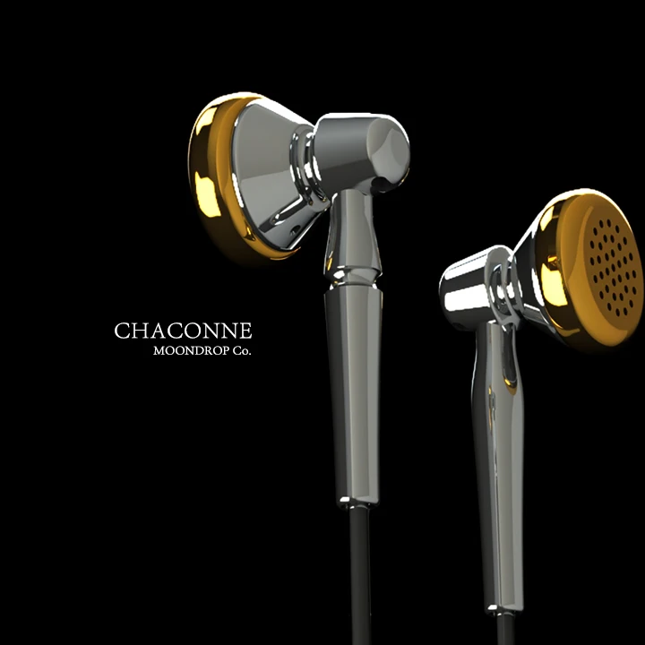 Moondrop CHACONNE HiFi аудио LCP диафрагма динамические наушники с плоской головкой титановая оболочка Внутренняя полость анти-стоящая волна дизайн