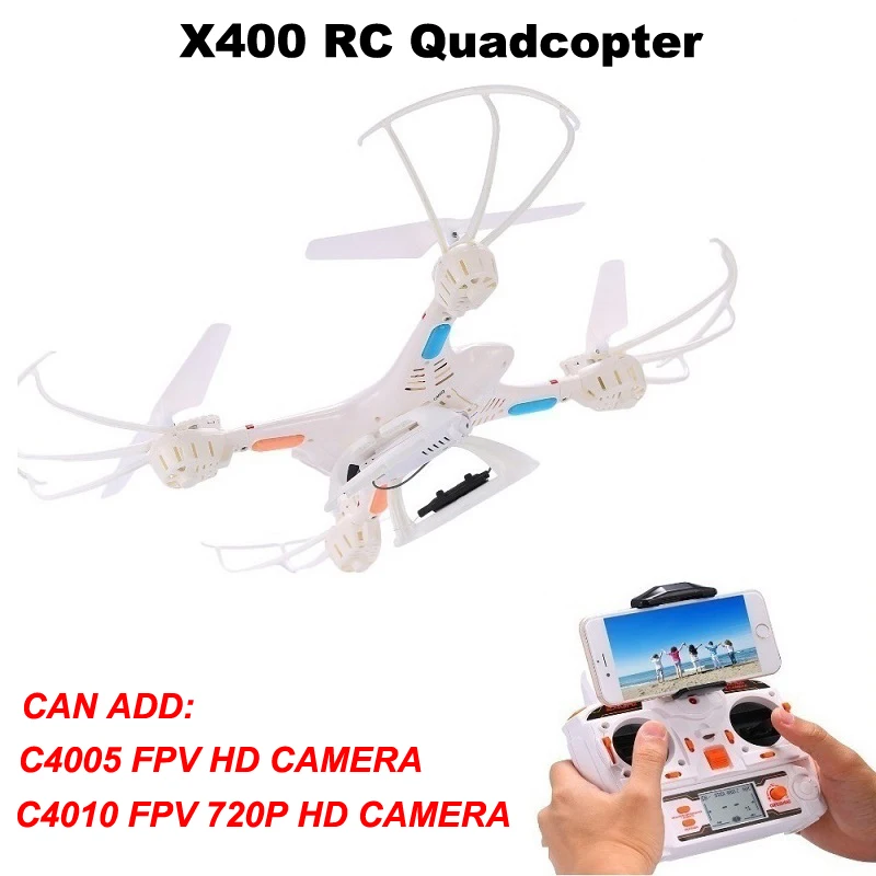 MJX X400-V2 RC Drone 2.4 Г 4CH 6-осевой RTF Вертолет Quadcopter С/без C4005 FPV/C4010 720 P FPV HD Камера | Игрушки