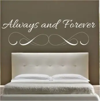 

ALWAYS AND FAREVER Wall Sticker Home Decor Wall Sticker