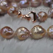 Горячая распродажа~~ натуральная Радуга 11-13 мм жемчужное ожерелье Касуми из борозды темного цвета