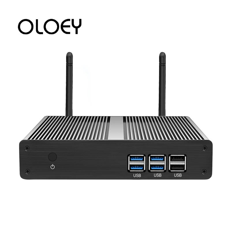 

OLOEY Mini PC Intel Core i7-4610Y i5-4200Y i3-4010Y CPU Windows 10 8GB DDR3L 240GB SSD 300Mbps WiFi Gigabit Ethernet 6*USB