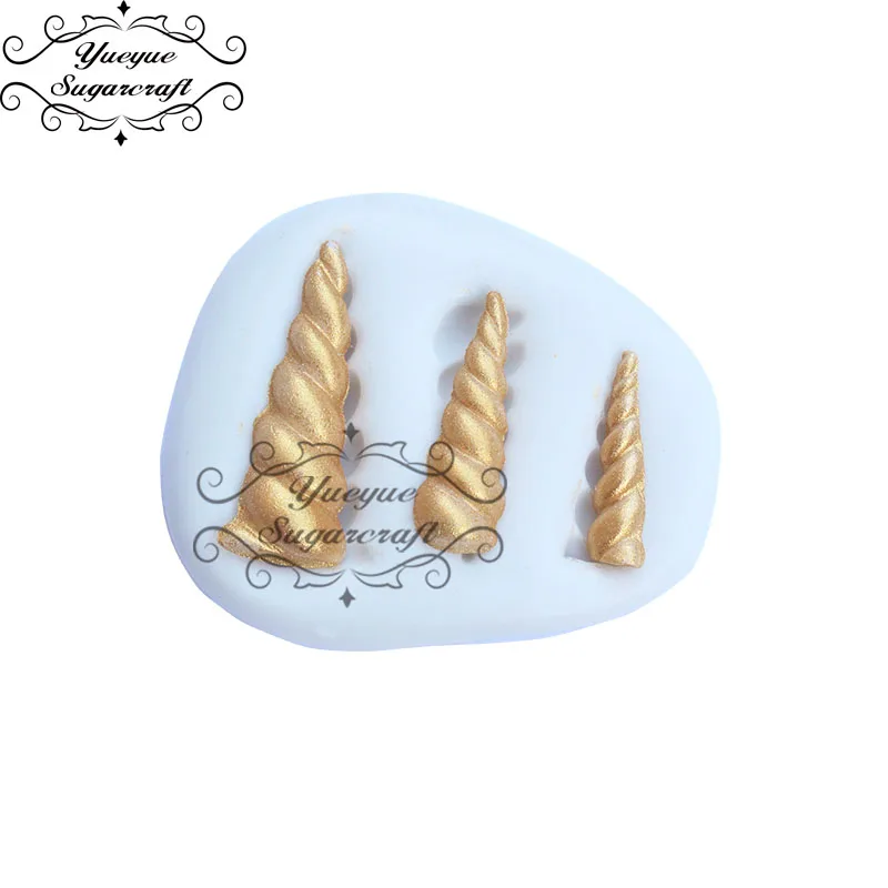 

Yueyue Sugarcraft Mini Unicornio silicone cake fondant mold cake decorating tools soap mold