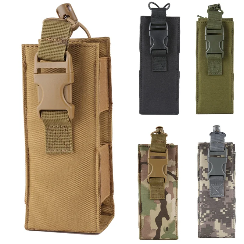 

Tactical Molle Water Bottle Pouch Military Canteen Cover Holster Outdoor Hunting Camping Hiking Travel Kettle Carrier Waist Bag